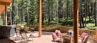Hot Tub, Firepit, Large Deck, Game Room, Secluded Mtn Views, 20 min to Park | Yellowstone Escape