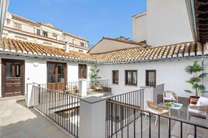 Terrace/patio - Luxury apartment in Granada. Horno Marina 8 (Granada)