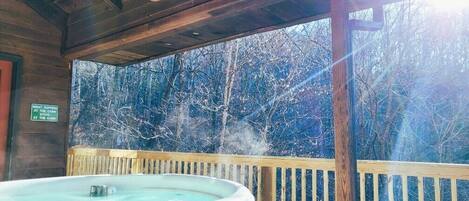 Bain à remous extérieur