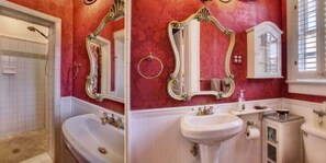Shower, hair dryer