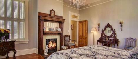 1 habitación, tabla de planchar con plancha y wifi