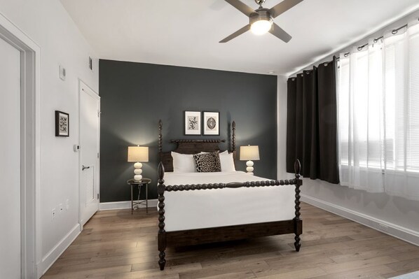 1 chambre, fer et planche à repasser, Wi-Fi, draps fournis