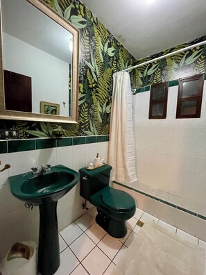 Phòng đôi hoặc 2 giường đơn Tiêu chuẩn | Phòng tắm | Đồ dùng nhà tắm miễn phí, áo choàng tắm, dép đi trong nhà 