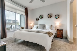 Desk, iron/ironing board, travel crib, WiFi