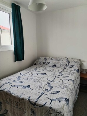 Chalet | 2 bilik tidur, Wi-fi percuma, cadar katil