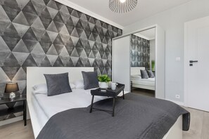 1 habitación y ropa de cama 