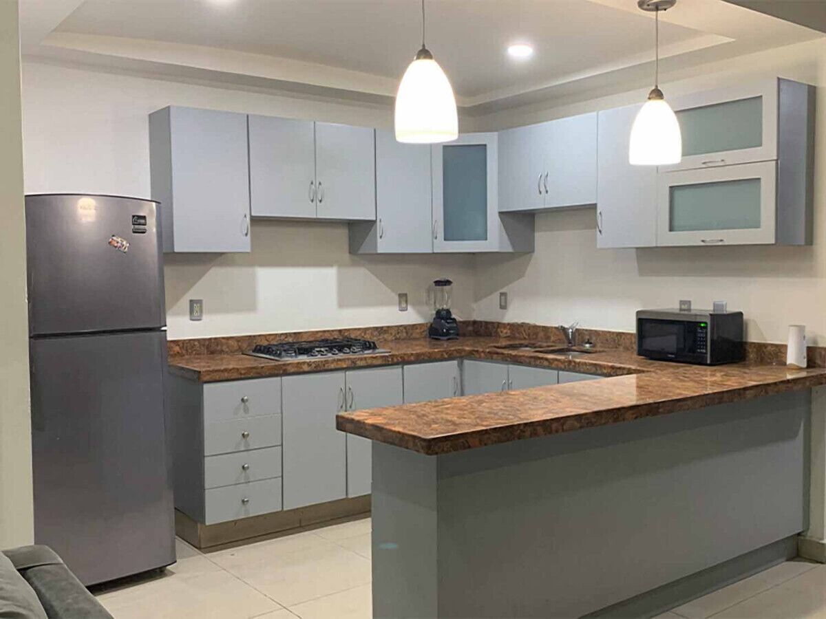 Refrigerador, microondas, parrilla de estufa y lavavajillas 