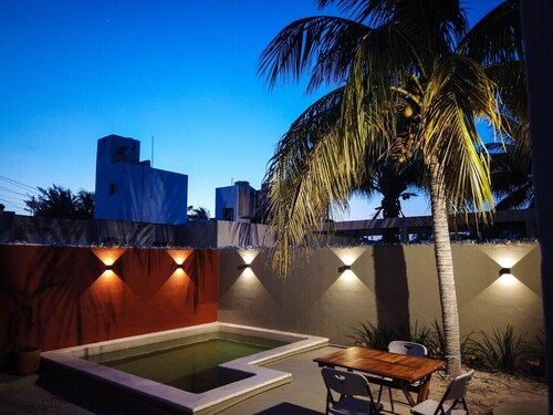 Casa con Piscina en Chixchulub a 100 m de la playa