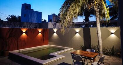 Casa con Piscina en Chixchulub a 100 m de la playa