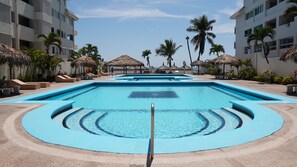 Pool - Casa en Quintas del Mar con acceso a la playa (Mazatlán)
