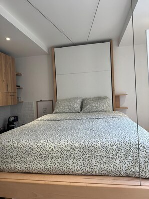 1 chambre, fer et planche à repasser, Wi-Fi, draps fournis