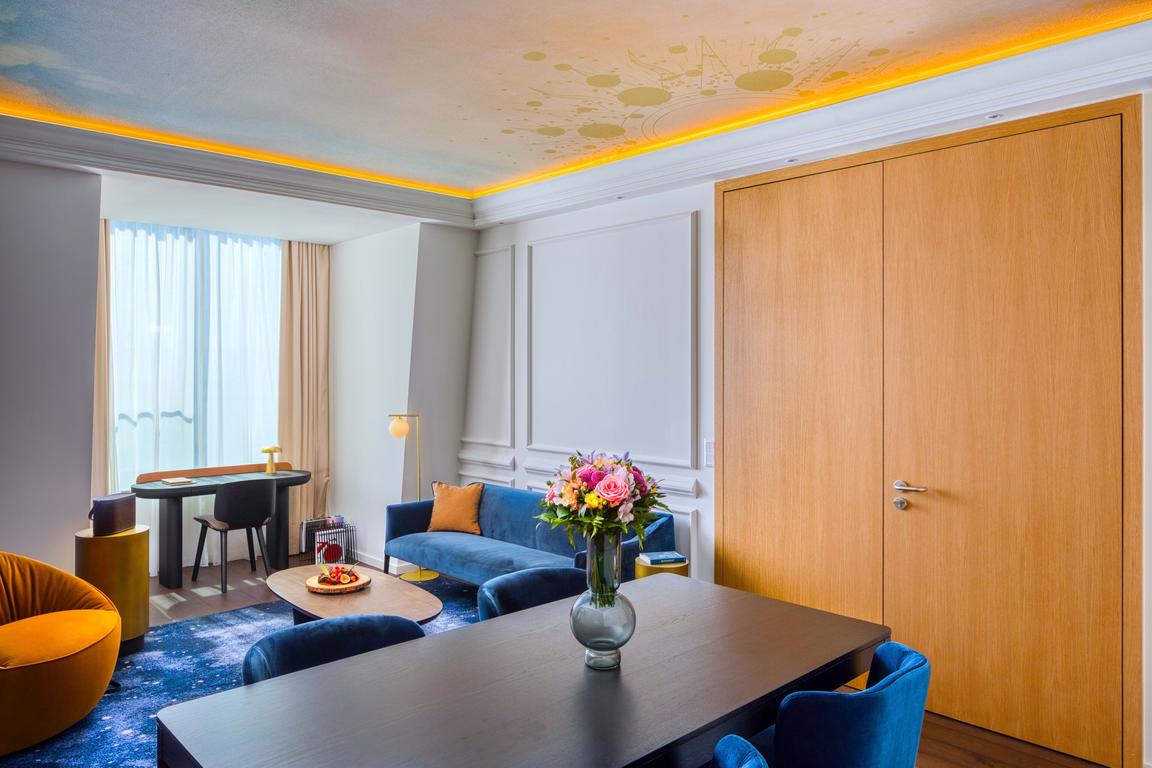 Suite, 1 King Bed (Cosmos) | Premium bedding, minibar, in-room safe, desk