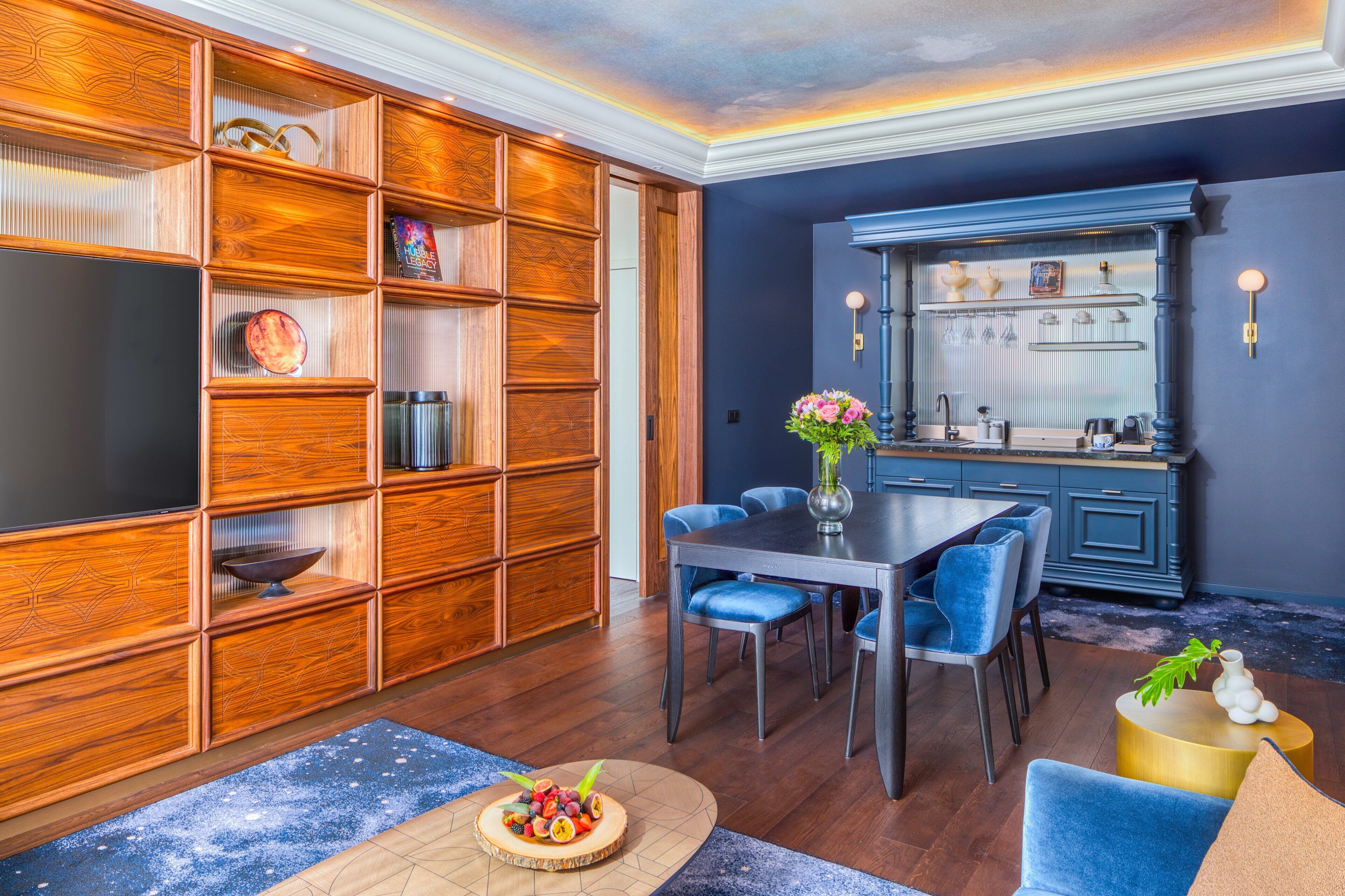Phòng Suite, 1 giường cỡ king (Observatory) | Bộ đồ giường cao cấp, minibar, két bảo mật tại phòng, bàn 