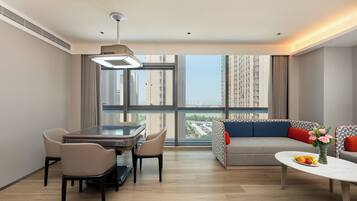 1 Bedroom Suite | Premium bedding, down duvets, minibar, desk
