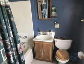Towels, soap, toilet paper