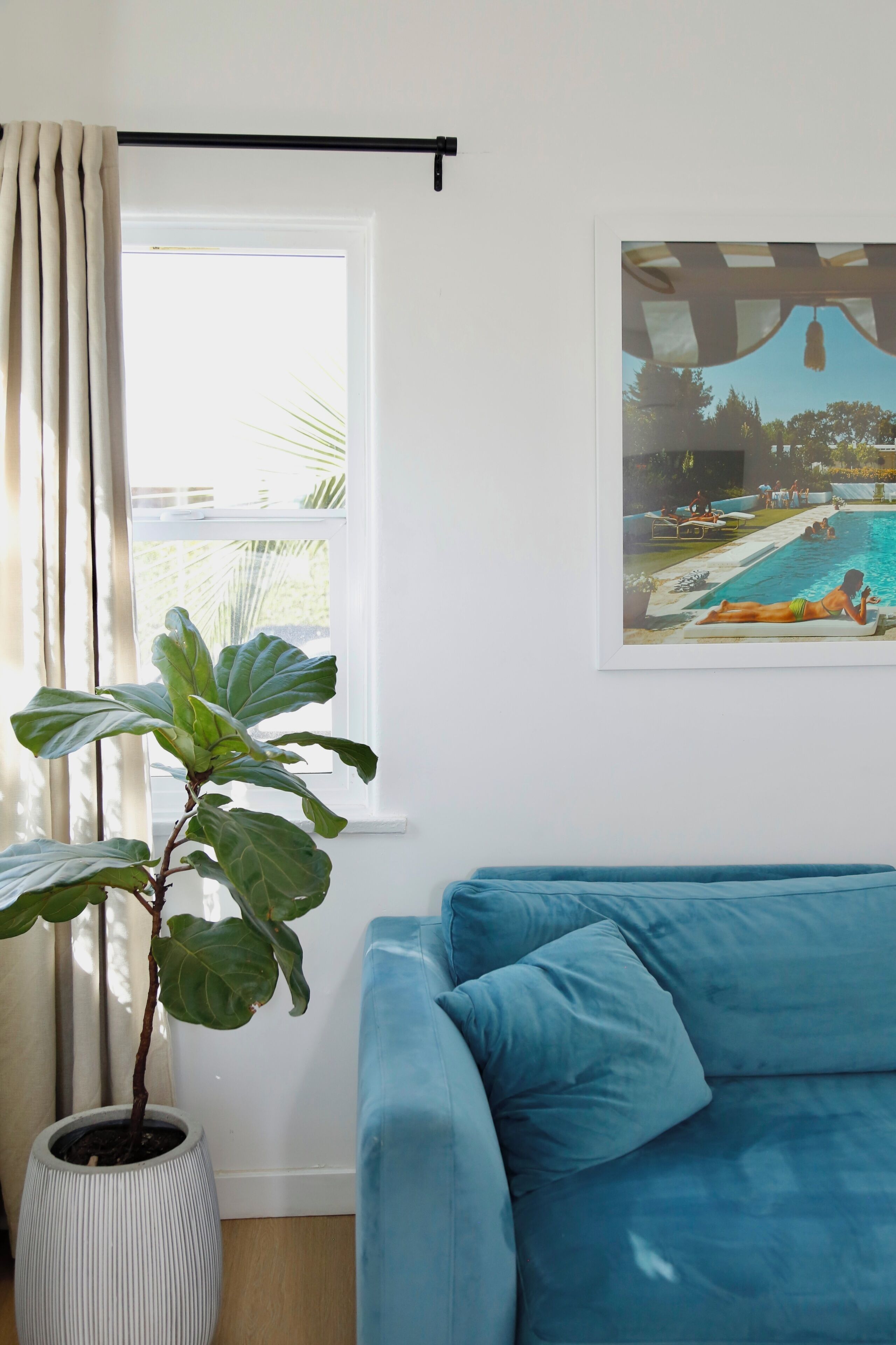 Familiesuite | Oppholdsområde | En 50-tommers smart-TV med digitale kanaler samt Netflix og Hulu