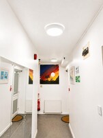 Interior entrance