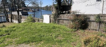 lakefront spot for tent/small rv w/ access to shared bathroom pet friendly