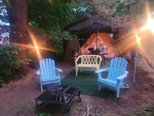 Serenity Streams Cozy & Well Heated Glamping