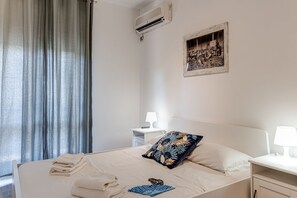 2 dormitorios, tabla de planchar con plancha, wifi y ropa de cama