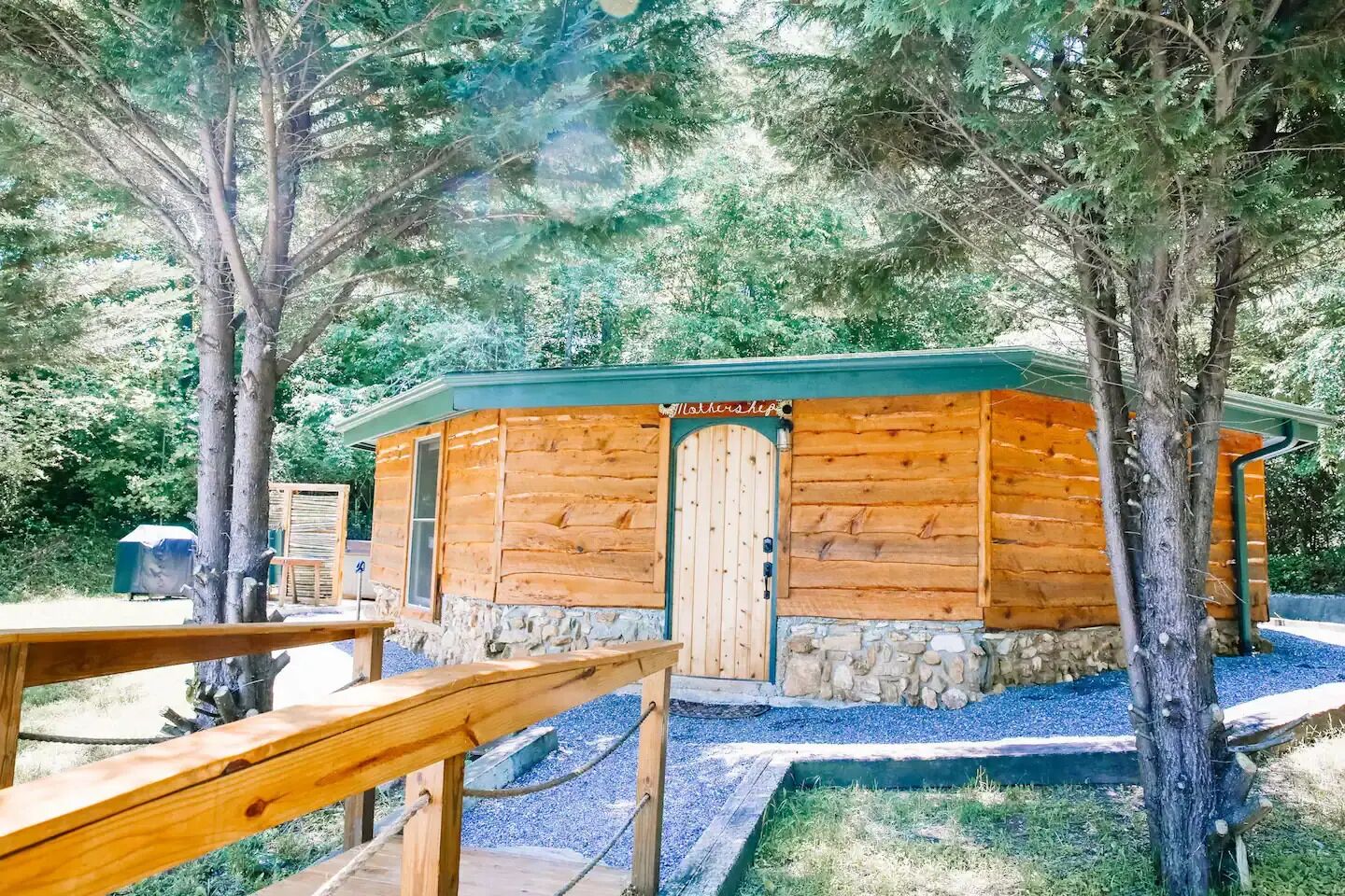 Enceinte de l’hébergement