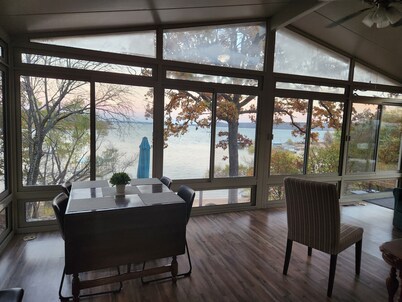 Waterfront Stay with Sandy Beach