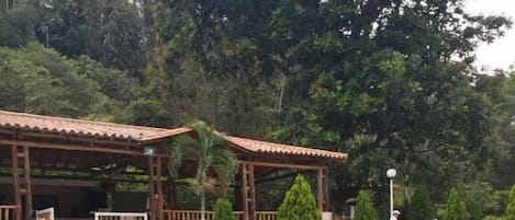 Alberca al aire libre