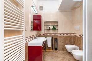 Shower, hair dryer, bidet