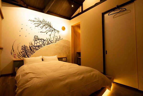 1 室のベッドルーム