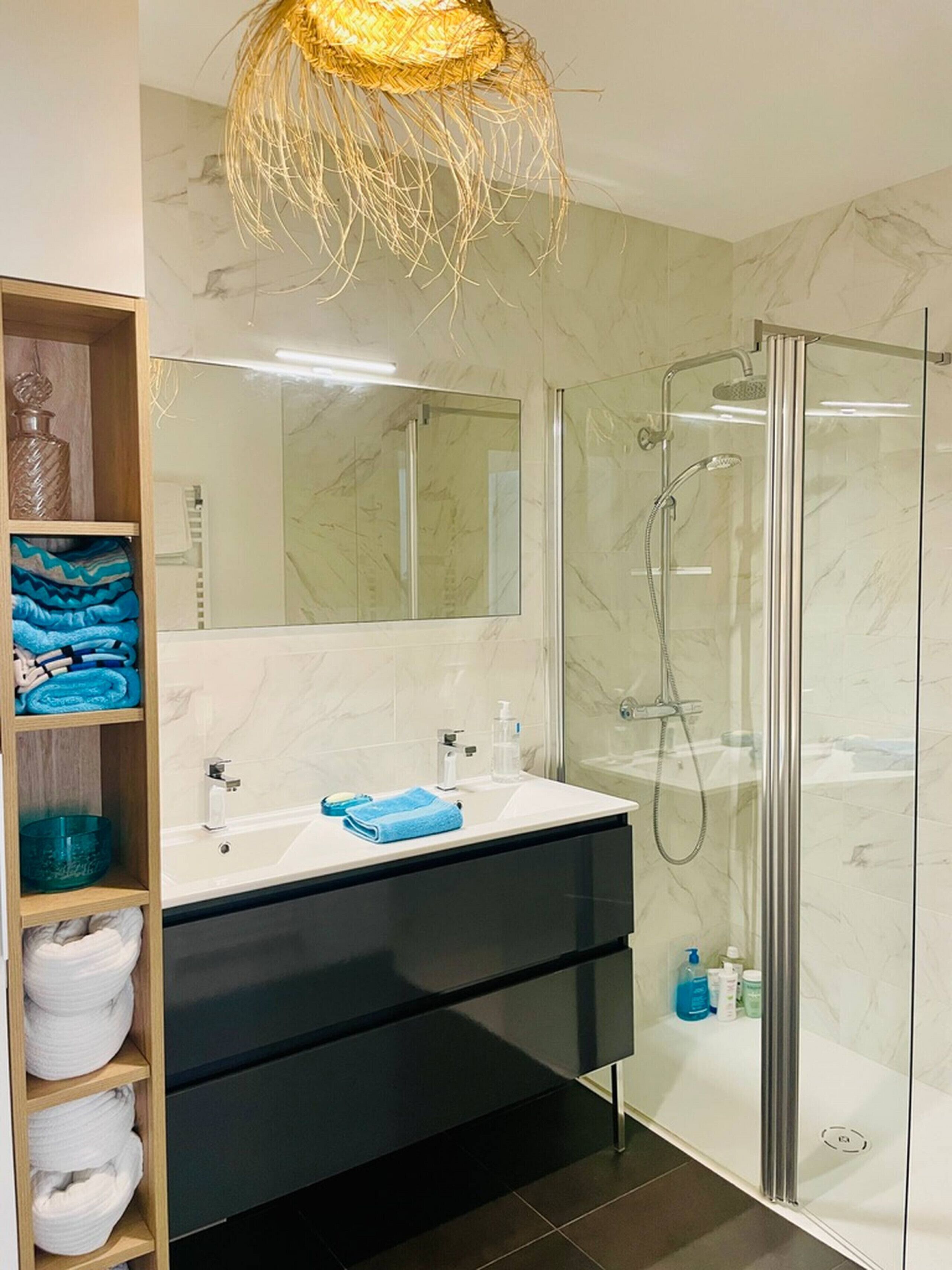 Ducha, secador de pelo