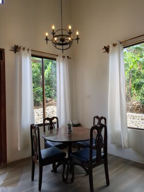 Dining - Swiss chalet style cottage (Copey District)