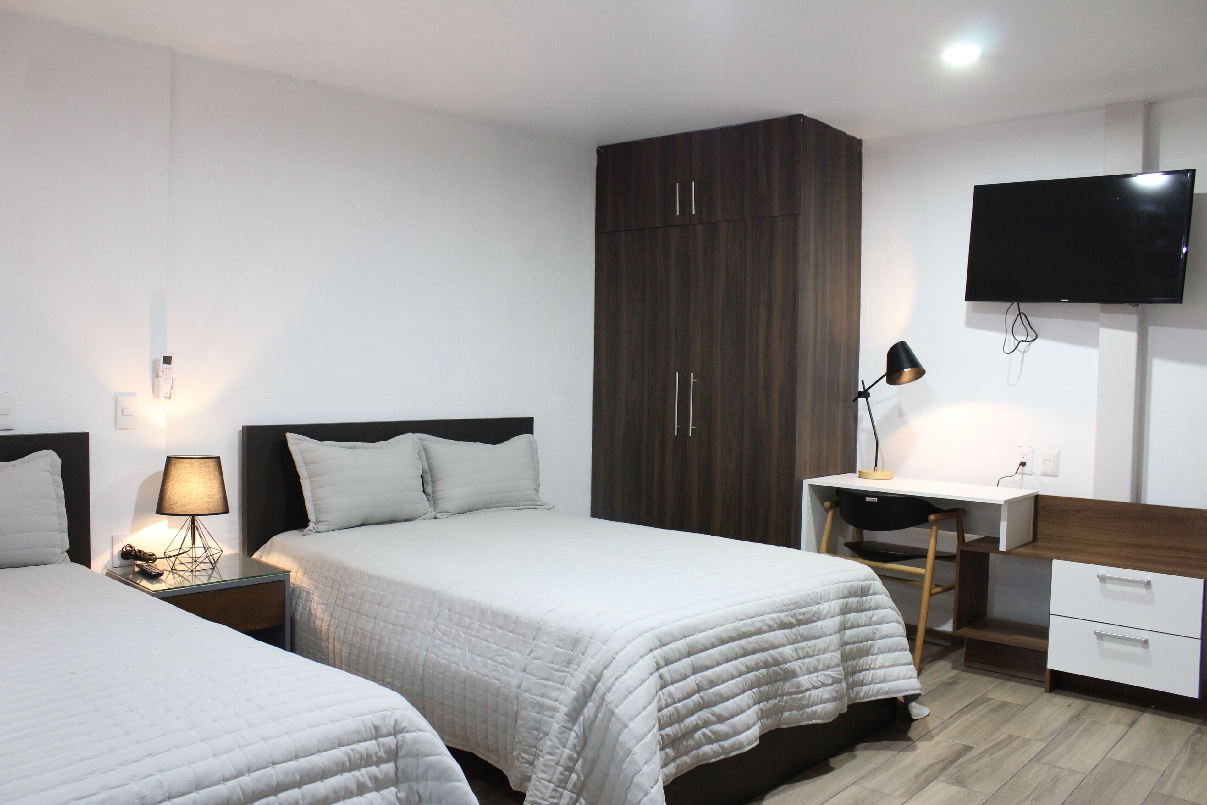 Family Double Room | Blackout drapes, iron/ironing board, free WiFi, bed sheets