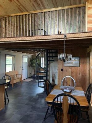 Dining - Private Home in Garrett County, surrounded by trees,
 fields 
 and farmland.  (Grantsville)