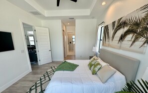 3 bedrooms, iron/ironing board, travel crib, free WiFi