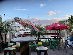 Outdoor dining