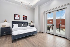 1 dormitorio y ropa de cama