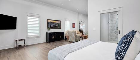 1 habitación y ropa de cama