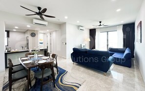 Departamento familiar | Área de sala de estar