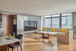 Presidential Suite, Balcony, Sea View | Living area | Smart TV - PANAMA Nha Trang Hotel (Nha Trang)