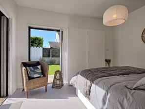 3 habitaciones, cuna de viaje, wifi gratis y ropa de cama