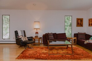 Smart TV, fireplace, books, music library - Voted BEST Vacation Rental > Hot Tub + the Gunks (New Paltz)