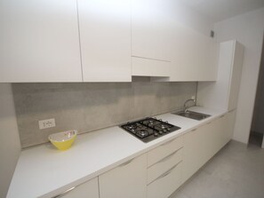 Dishwasher - Cosy apartment for 4 guests with A/C, WIFI, TV, patio and pets allowed (Rosolina)