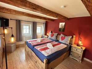 2 chambres, accès au Wi-Fi (inclus)