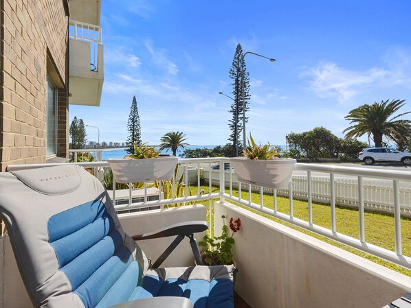 Property grounds - Sea views at Alex Heads. (Sunshine Coast)