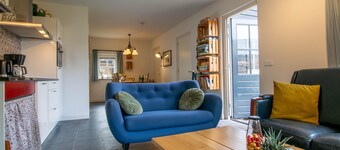 Rural house with 2 bathrooms and a garden