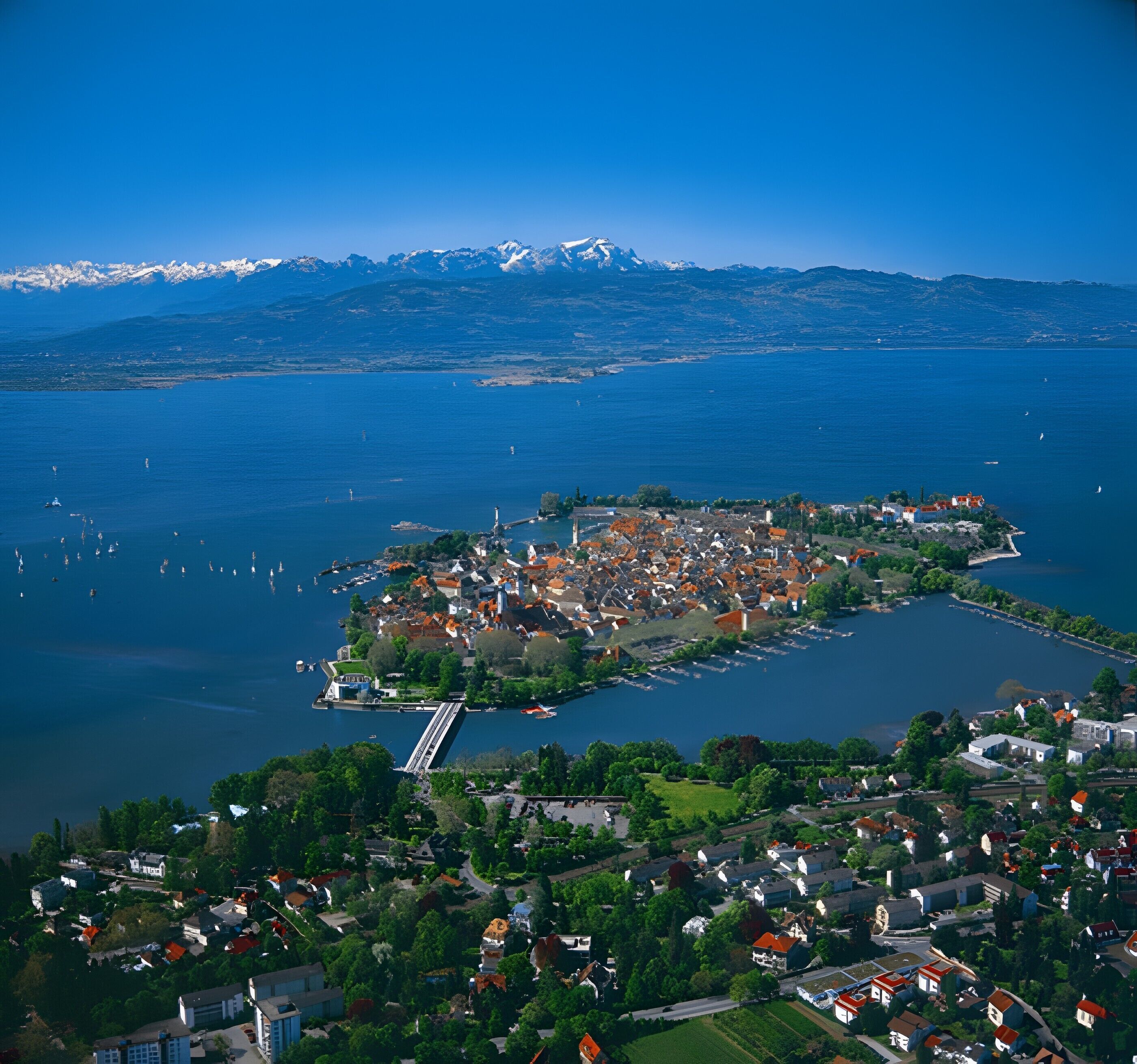 Vue aérienne
