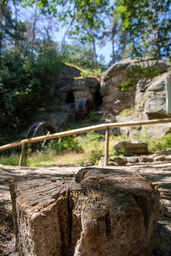 Enceinte de l’hébergement