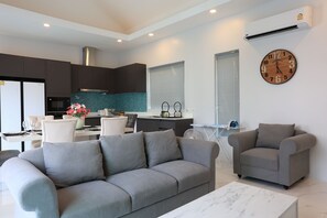 Luxury Villa | Living area | Flat-screen TV - Costa Lota villa 3 bedroom in Rawai (Rawai)