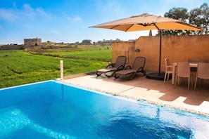 Family Townhome, Multiple Bedrooms (Kenn Gozitan villa and pool) | Pool | Outdoor pool