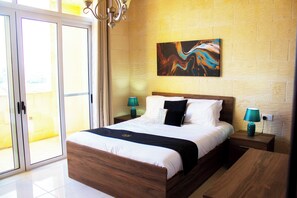 4 chambres, bureau, Wi-Fi gratuit, draps fournis